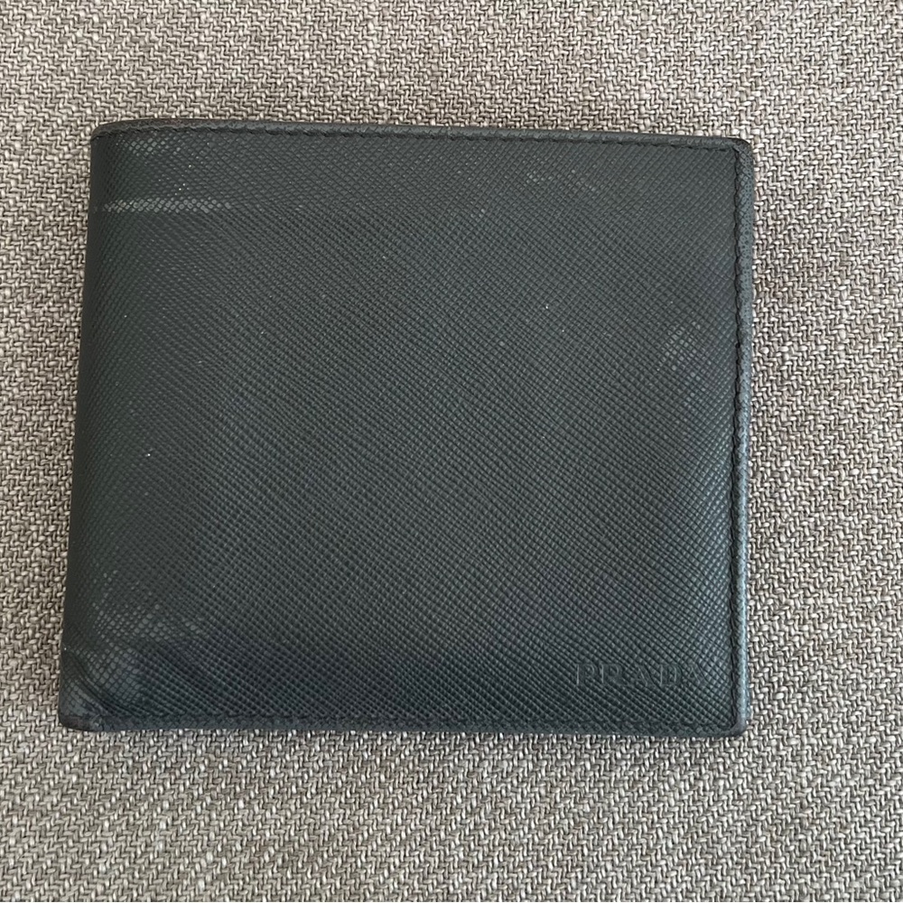 Prada men Saffiano leather wallet